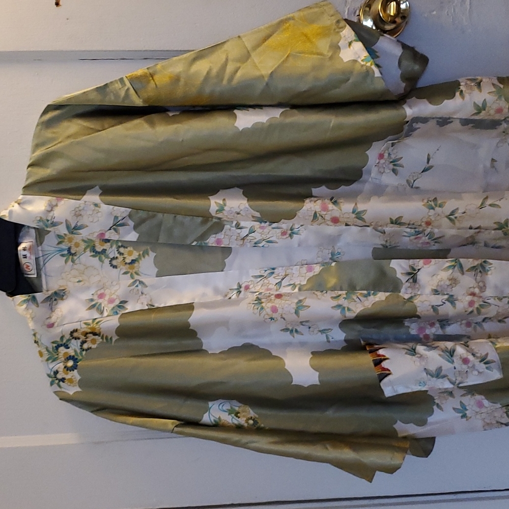 Lian Lin kimono robe with belt.